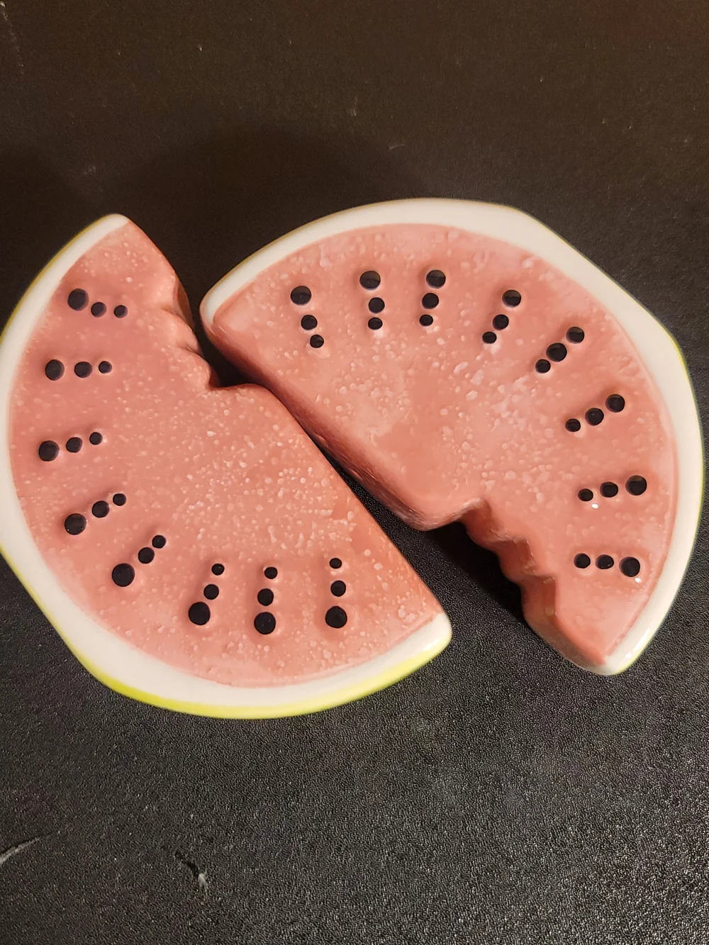 Target 2005 So Hot Way Cool Watermelon Salt&Pepper Shaker Set NIB Vintage Summer